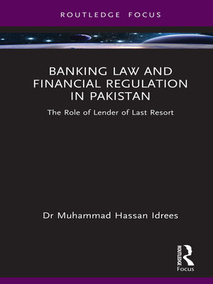 cover image of Banking Law and Financial Regulation in Pakistan